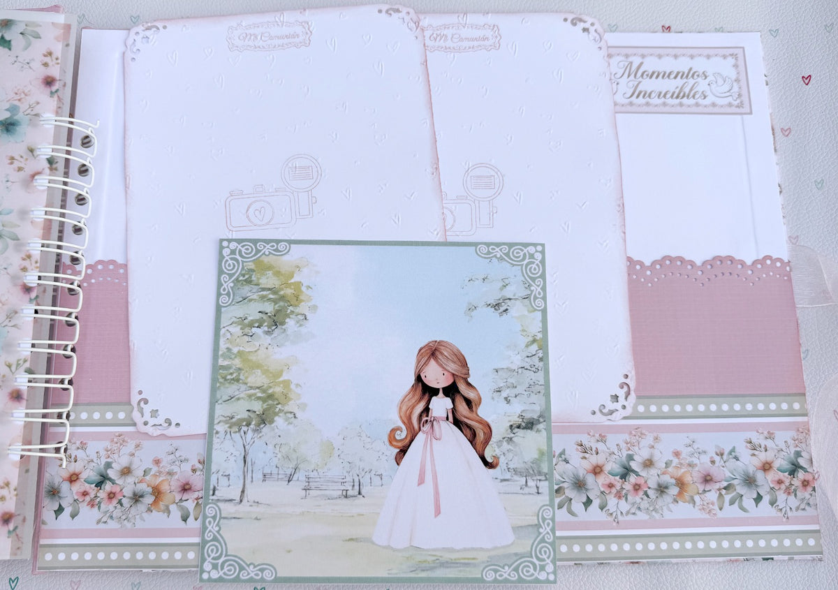 Libro Firmas Niña Comunión 23