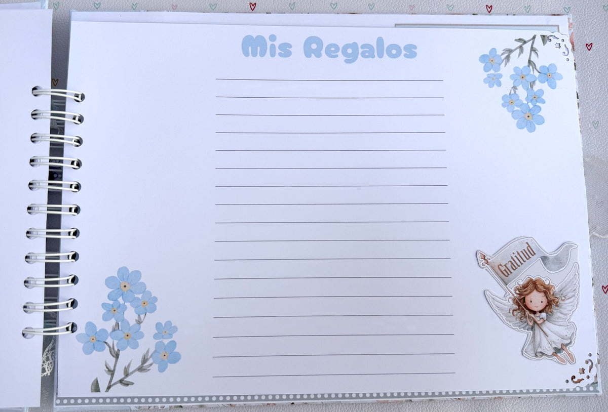 Libro Firmas Niña Comunión 24
