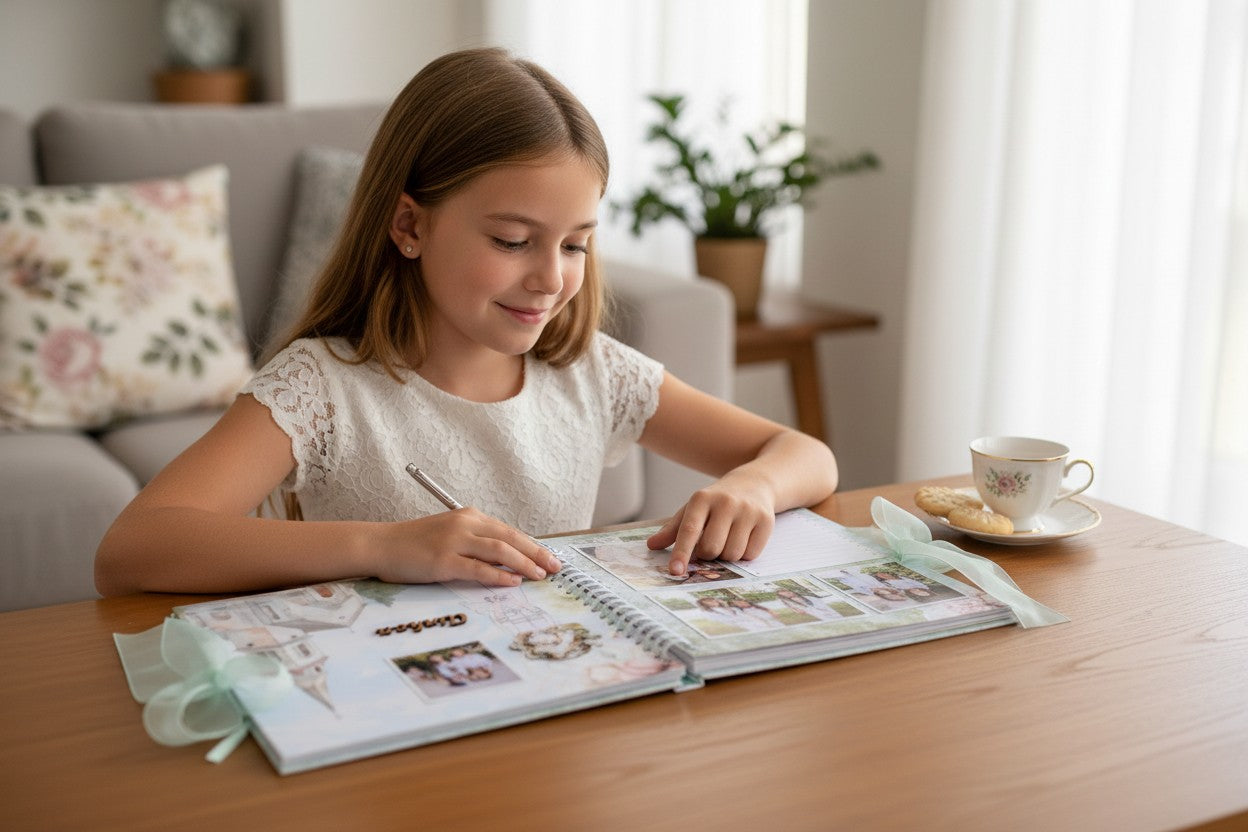 Libro Firmas Niña Comunión 18